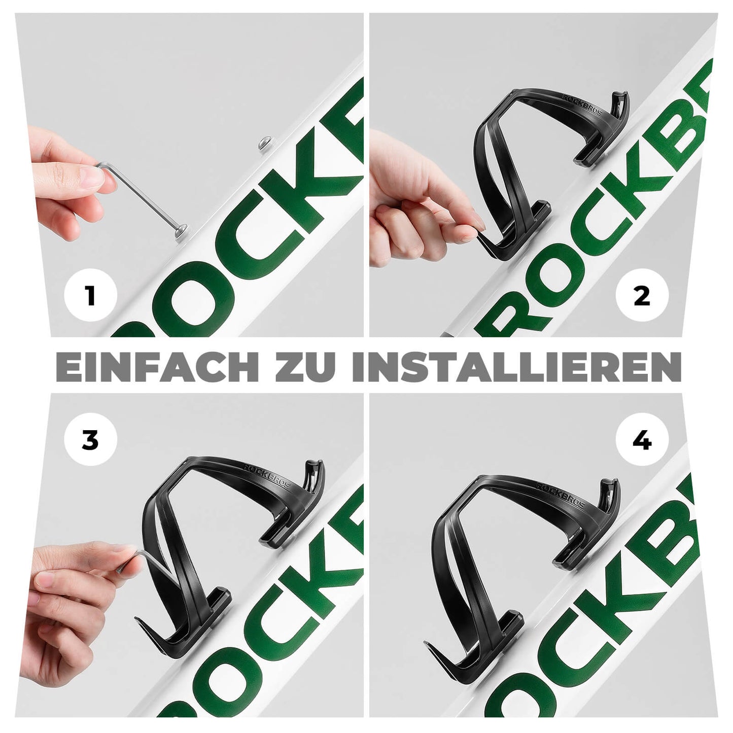 Flaschenhalter Fahrrad 2er Pack ROCKBROS