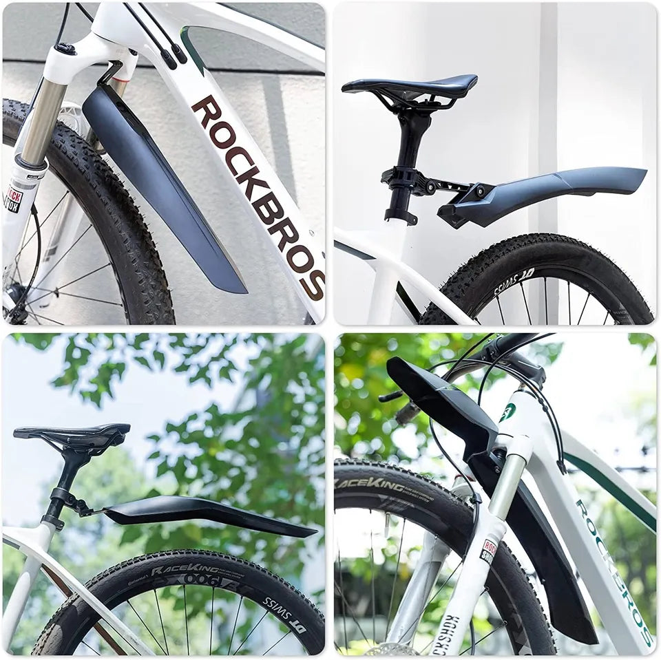ROCKBROS Fahrrad Schutzblech Set 24-29 Zoll Fahrrad Schutzblech Schnellspanner MTB