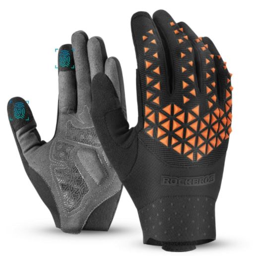 ROCKBROS Mountainbike Handschuhe Fahrradhandschuhe Touchscreen SBR M-XXL Unisex