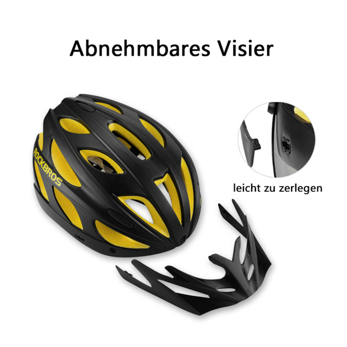 ROCKBROS Rennradhelm TT-16 Flex-Set
