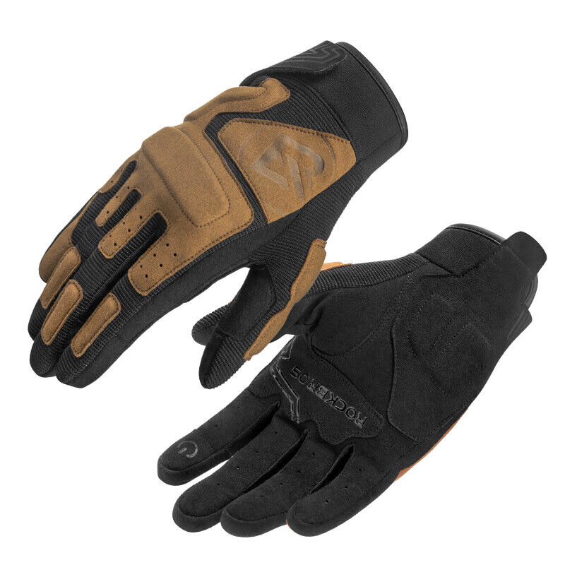 ROCKBROS MT003 Handschuhe Motorrad Vollfingerhandschuhe Touchscreen Fahrrad