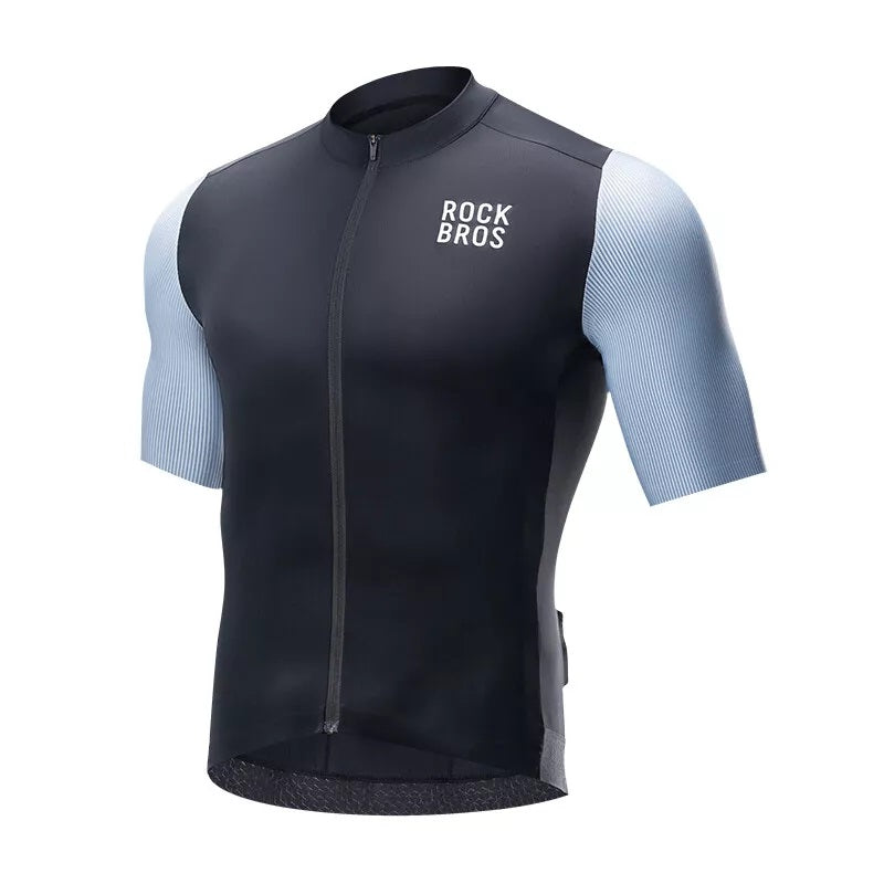 ROCKBROS Leicht Herren Fahrradtrikot Kurzarm Trikot MTB/Rennrad EU Größe