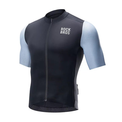ROCKBROS Leicht Herren Fahrradtrikot Kurzarm Trikot MTB/Rennrad EU Größe