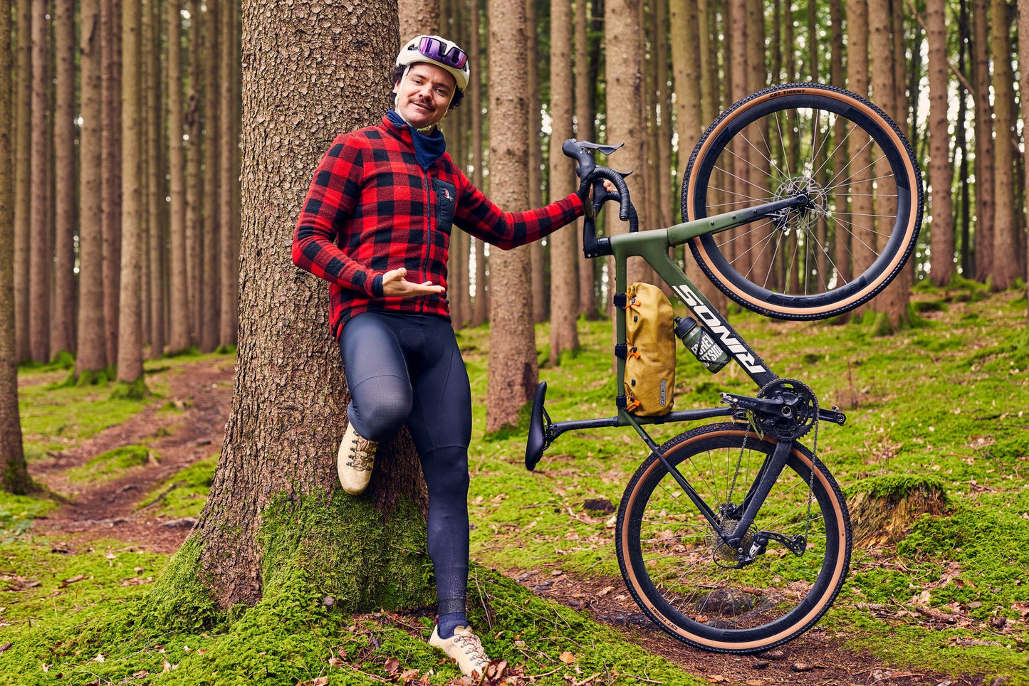 RINOS Kohlefaser Gravel Bike Sandman 4.0 Shimano GRX400