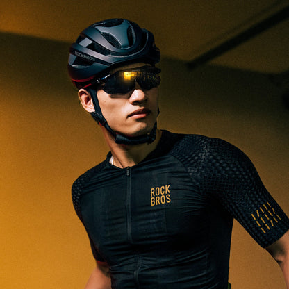ROCKBROS Fahrradbrille Verspiegelte Gläser UV400-Schutz Ohne Rahmen -SWIFT