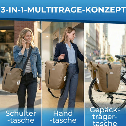 ROCKBROS 15L-20L Fahrrad Gepäckträgertasche 3-in-1