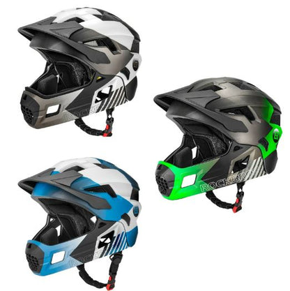 ROCKBROS Kinder Fahrradhelm Abnehmbar Kindersport Schutzhelm