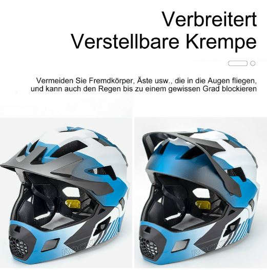 ROCKBROS Kinder Fahrradhelm Abnehmbar Kindersport Schutzhelm