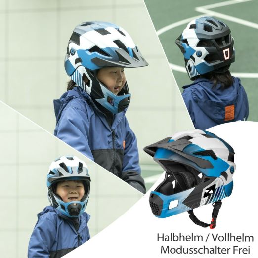 ROCKBROS Kinder Fahrradhelm Abnehmbar Kindersport Schutzhelm