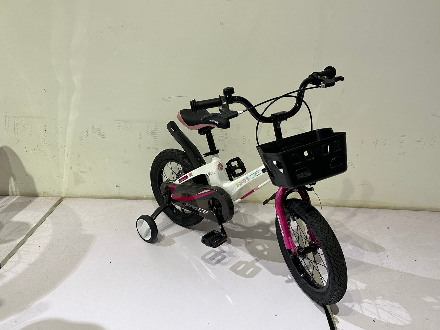 SKYS Kinderfahrrad von 3 bis 9 Jahren 14/16/18 Zoll Rosa