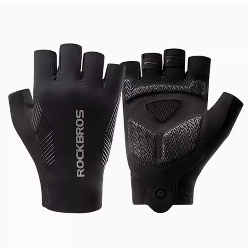 ROCKBROS Kurze Fahrradhandschuhe Halbfinger Handschuhe Herren/Damen S-2XL