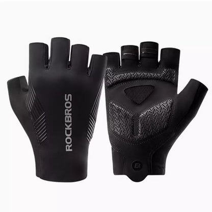 ROCKBROS Kurze Fahrradhandschuhe Halbfinger Handschuhe Herren/Damen S-2XL