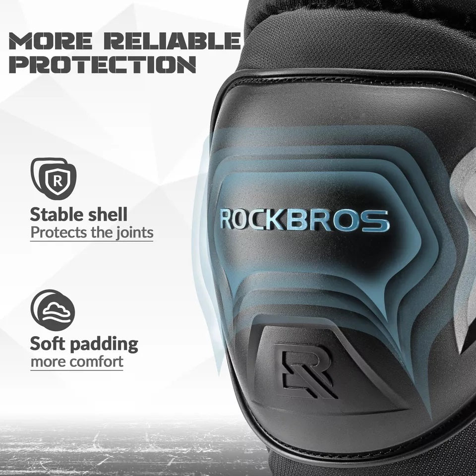 ROCKBROS 1 paar Knieschoner Knieschützer Motorrad/Fahrrad Damen/Herren Kneepads