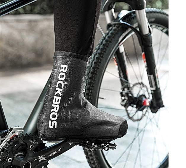 ROCKBROS LF1081 Wasserdicht Überschuhe Windfest Schwarz