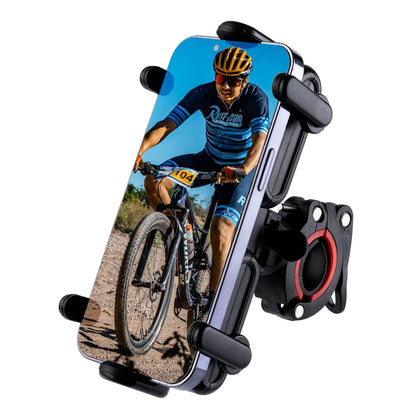 ROCKBROS Fahrrad Handyhalterung Motorrad Halter Lenker 360° Universal Smartphone