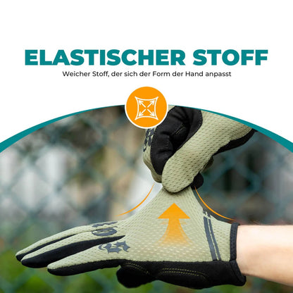 ROCKBROS Fahrradhandschuhe Herren Rutschfest Atmungsaktiv Touchscreen Handschuhe