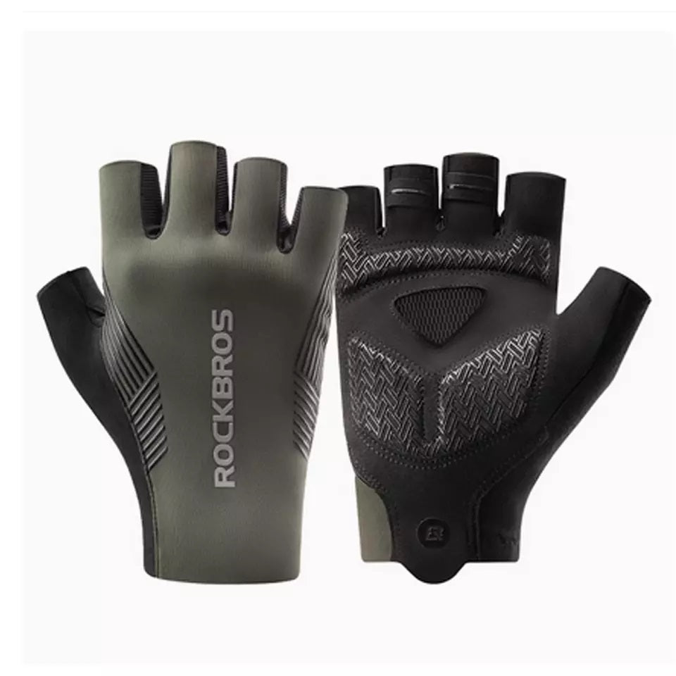 ROCKBROS Kurze Fahrradhandschuhe Halbfinger Handschuhe Herren/Damen S-2XL
