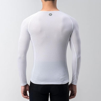 ROCKBROS Langarm Shirt Herren Radtrikot Schnell Trocknen Funktionsshirt Radsport Bekleidung Fitnessshirt für Fahrrad Laufen Tennis Wandern Männer