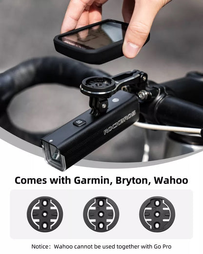 ROCKBROS Fahrradcomputer Halterung für Garmin Bryton Wahoo GPS Lenkerhalter Alu
