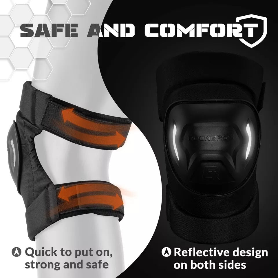 ROCKBROS 1 paar Knieschoner Knieschützer Motorrad/Fahrrad Damen/Herren Kneepads