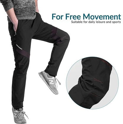 ROCKBROS Fahrradhose Winddicht Lange Hose Sport Radhose Europäische Größe M-4XL
