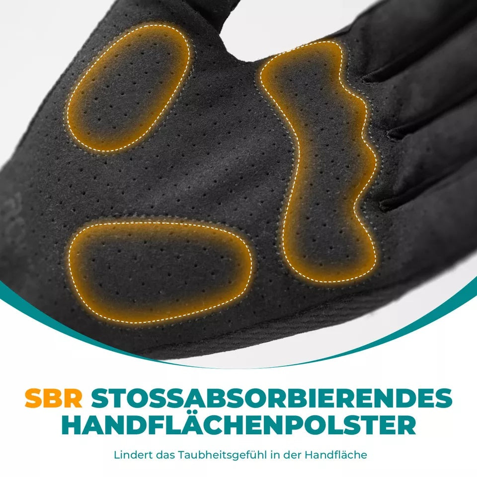 ROCKBROS Fahrradhandschuhe Herren Rutschfest Atmungsaktiv Touchscreen Handschuhe