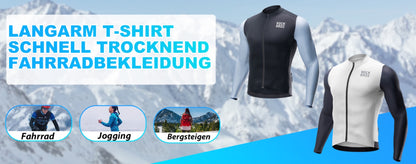 ROCKBROS Leicht Herren Fahrradtrikot Kurzarm Trikot MTB/Rennrad EU Größe