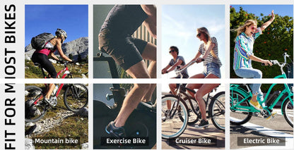 ROCKBROS Breite Fahrradsattel Sattel für Heimtrainer/Fahrrad Peloton Bike Sitz
