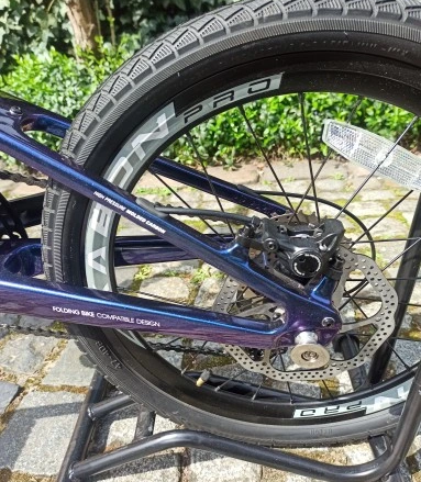 KABON City Faltrad Carbon Shimano Altus 9S 20 Zoll