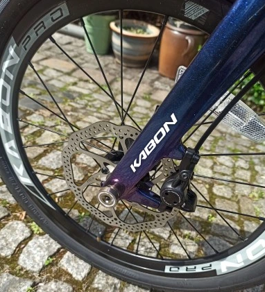 KABON City Faltrad Carbon Shimano Altus 9S 20 Zoll