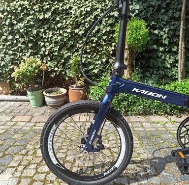 KABON City Faltrad Carbon Shimano Altus 9S 20 Zoll