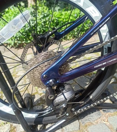 KABON City Faltrad Carbon Shimano Altus 9S 20 Zoll