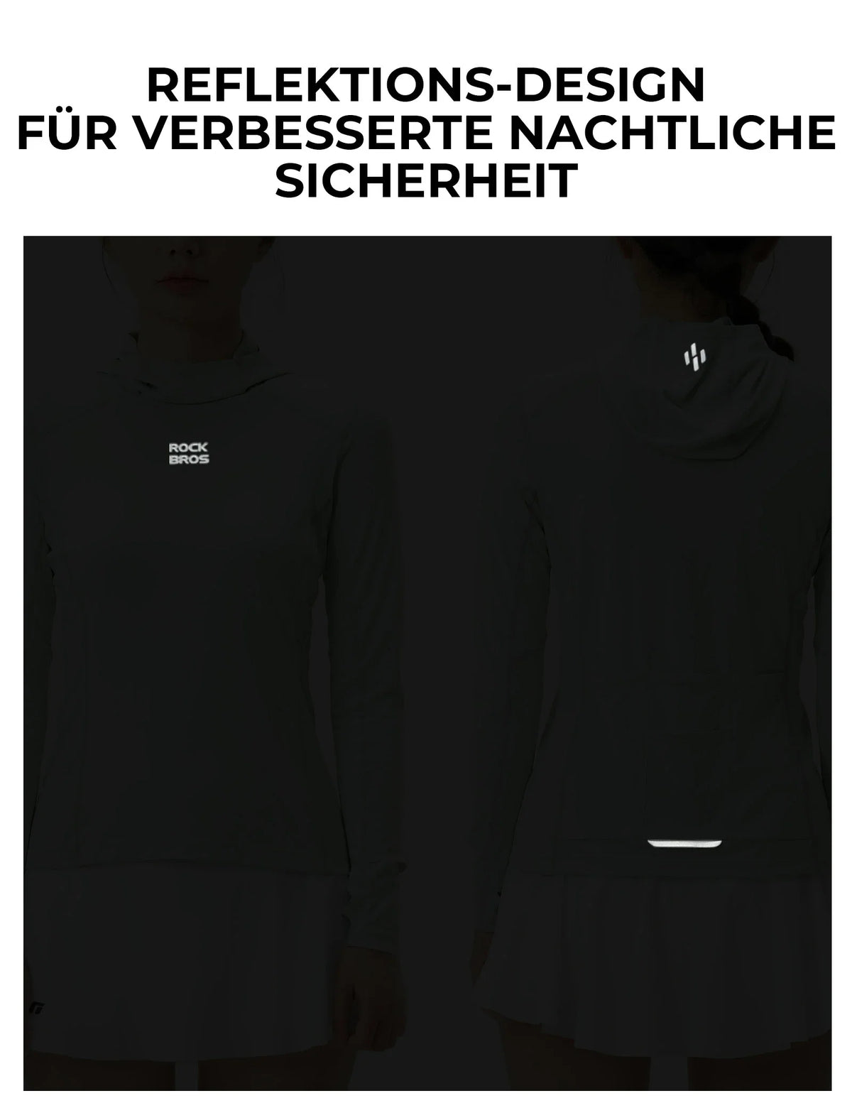 ROCKBROS Damen Langarm Radtrikot
