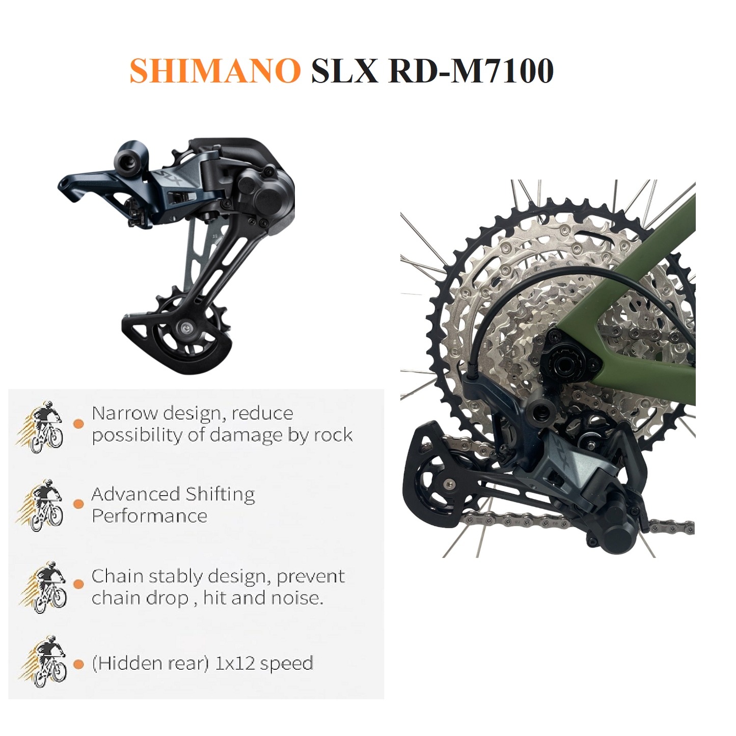 RINOS Gaia4.0 Carbon MTB Shimano SLX 12 Gänge FOX Hardtail