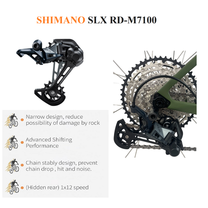 RINOS Gaia4.0 Carbon MTB Shimano SLX 12 Gänge FOX Hardtail