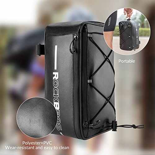 ROCKBROS Fahrrad Gepäckträgertasche Reflektierend 5,2L-8L mit Regenschutz