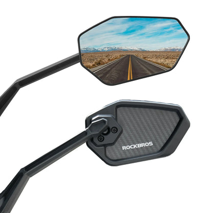 ROCKBROS Fahrrad Rückspiegel Fahrradspiegel für Lenker 20–23 mm