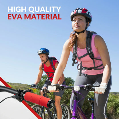 ROCKBROS Fahrradgriffe rutschfeste Eva Schwamm Fahrrad Lenkergriffe mit Aluminium 22MM