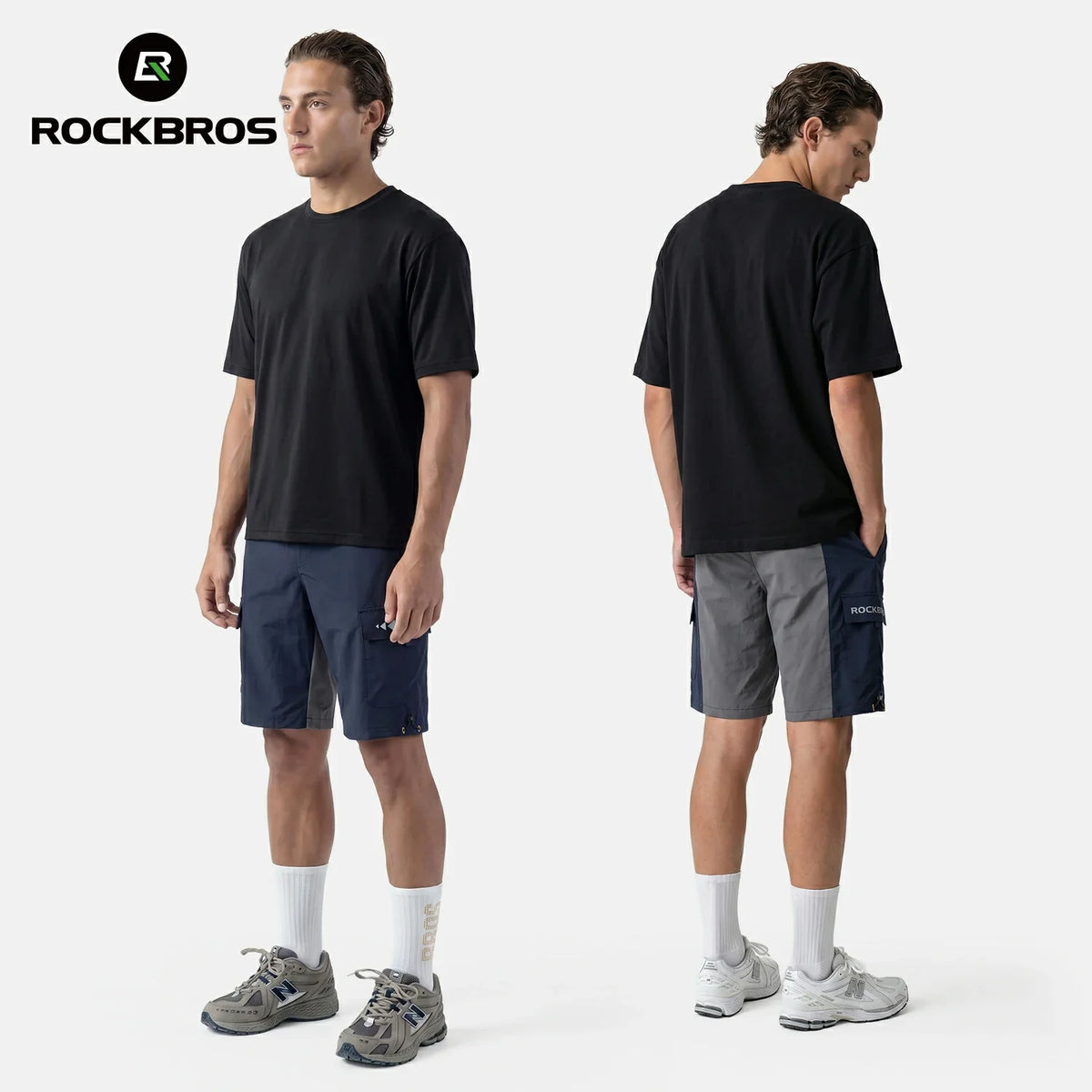 ROCKBROS Fahrradhose Herren mit Integriertem Polster
