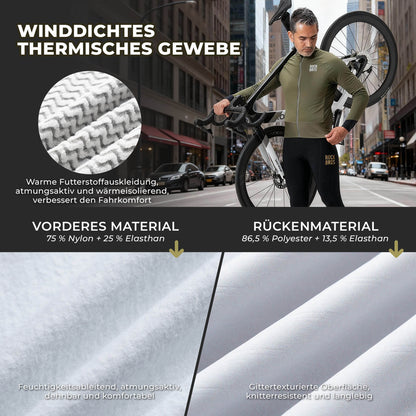 ROCKBROS Fahrradjacke mit Reflexelementen Atmungsaktiv & Praktisch Herren
