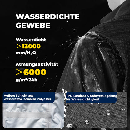 ROCKBROS Fahrradjacke wasserdicht atmungsaktiv - Winddicht & Reflektierend Herren