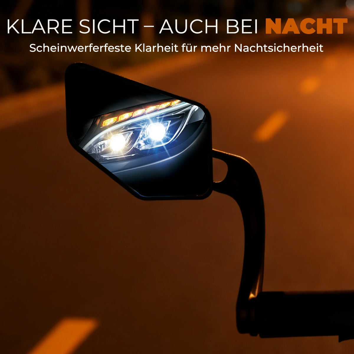 ROCKBROS Fahrradspiegel HD Sicherer Fahrrad Rückspiegel für Lenke