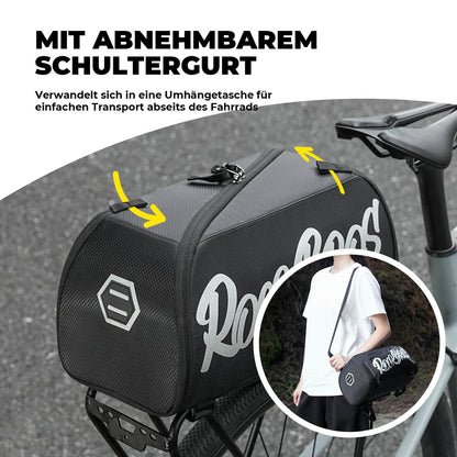 ROCKBROS Faltbare Einteiler-Gepäckträgertasche für den Gepäckträger