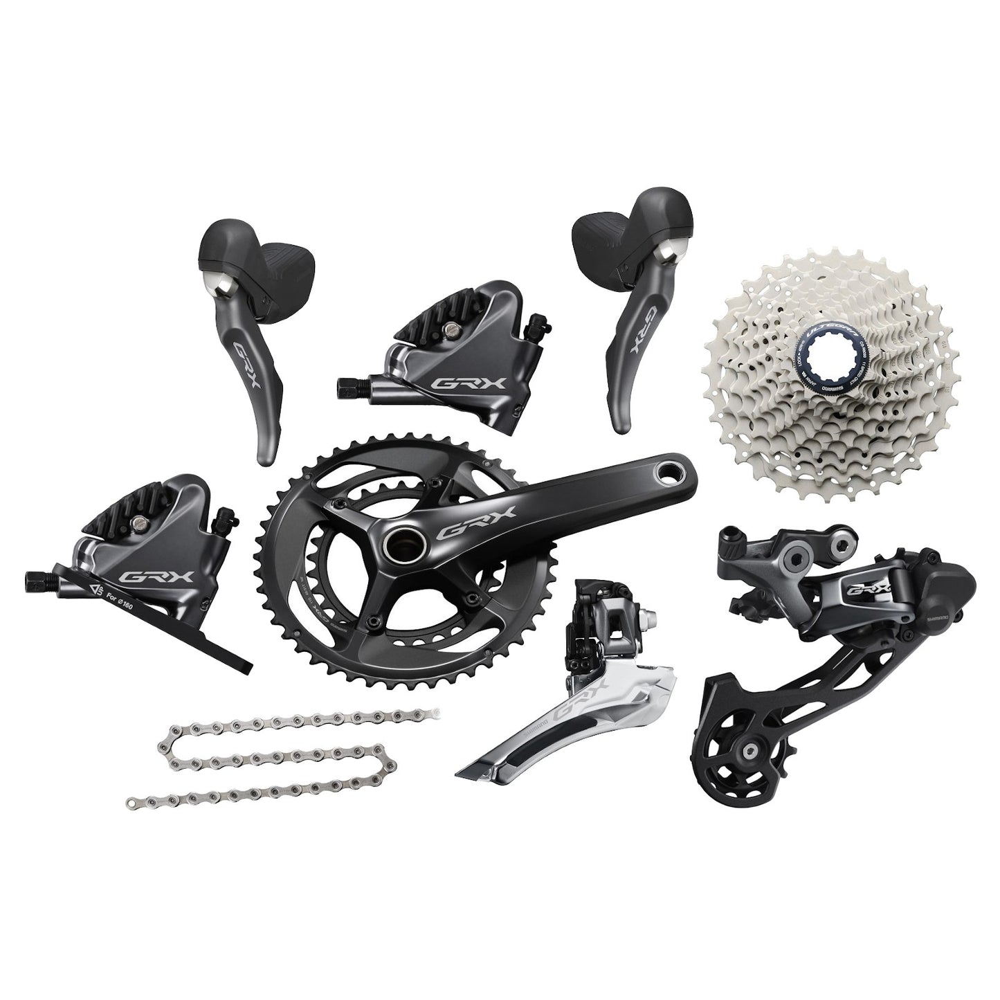 Shimano GRX RX600 Gruppe 2x11-fach Schaltgruppe Set