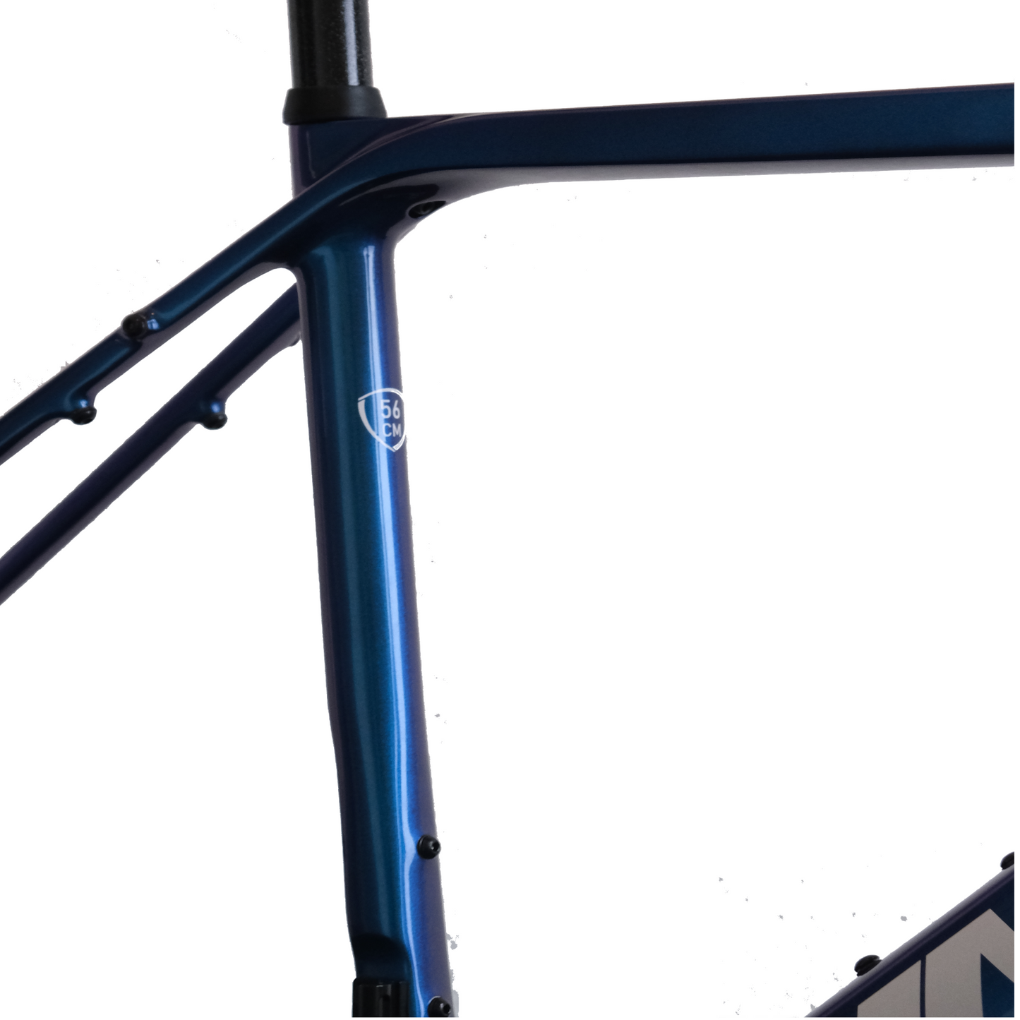 RINOS Gravel Rahmenset mit Gabel Sattelstütze Lenker Carbonfaser T800 Chameleon Farbe
