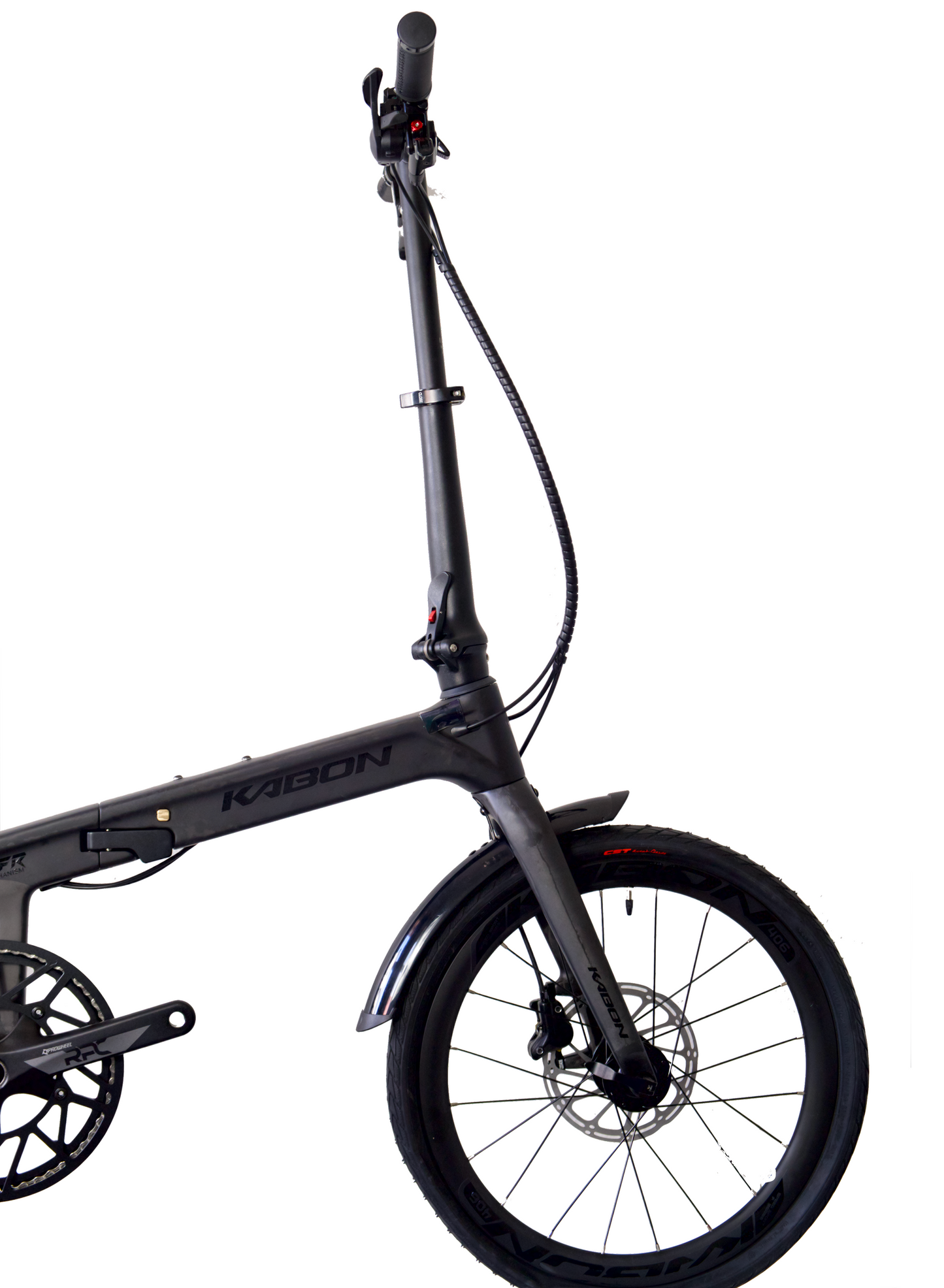 KABON City Faltrad Carbon Shimano Altus 9S 20 Zoll