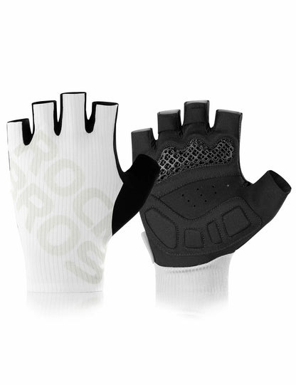 ROCKBROS Halbfinger-Fahrradhandschuhe Sommer Elastisch & Atmungsaktiv, Anti-Rutsch- und Dämpfungspolster