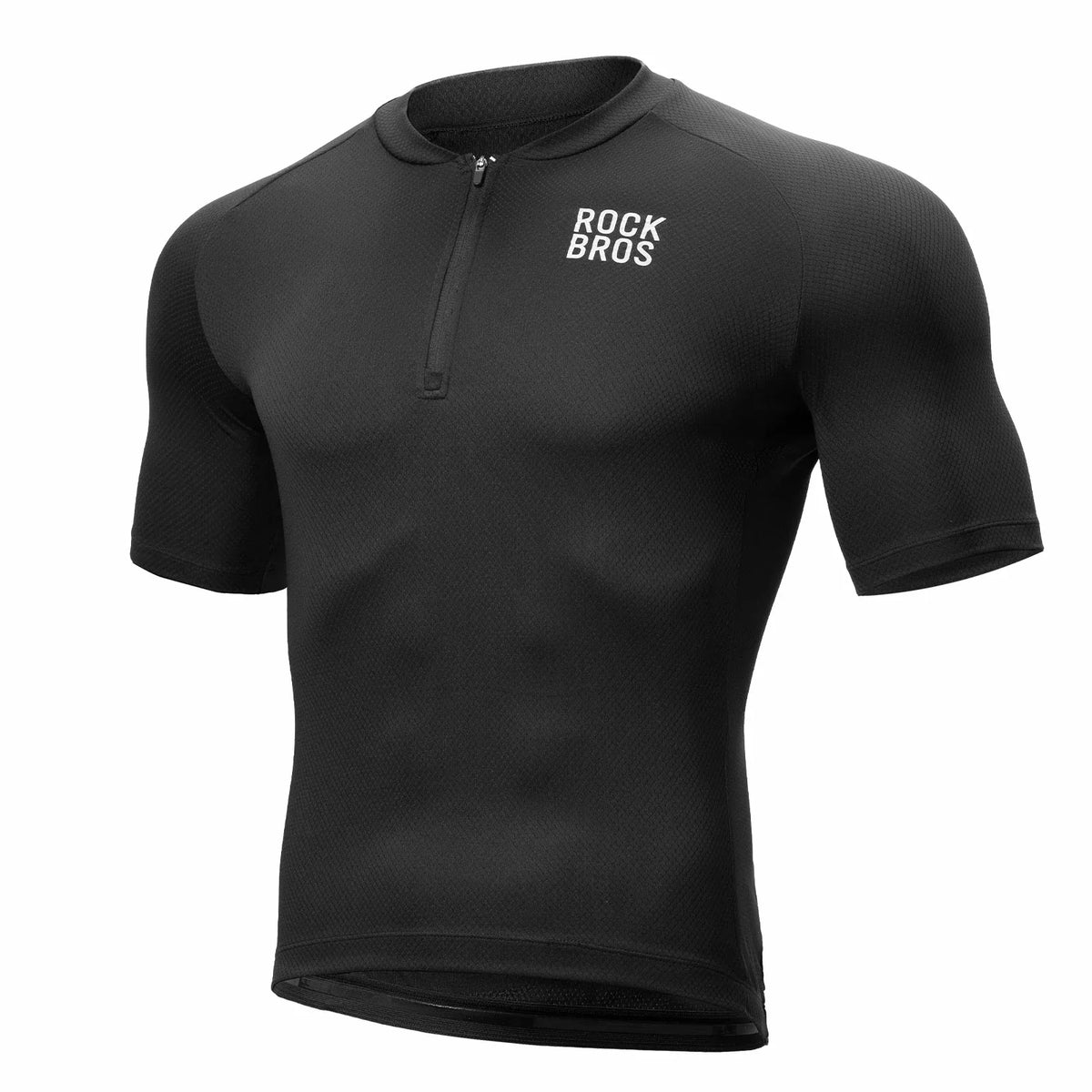 ROCKBROS Herren Radtrikot Kurzarm Fahrradtrikot Rennradtrikot Atmungsaktiv Schnell trocknend