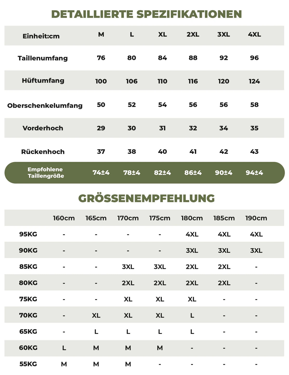 ROCKBROS Herren Sommer Shorts Army Grün