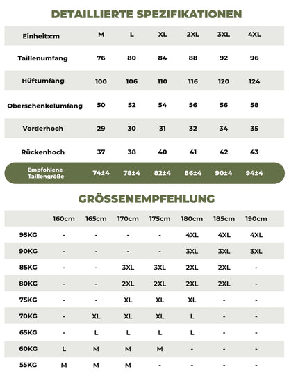 ROCKBROS Herren Sommer Shorts Army Grün
